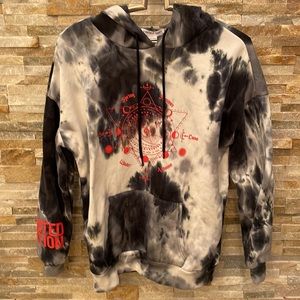 ultra soft oversized tie dye hoodie
